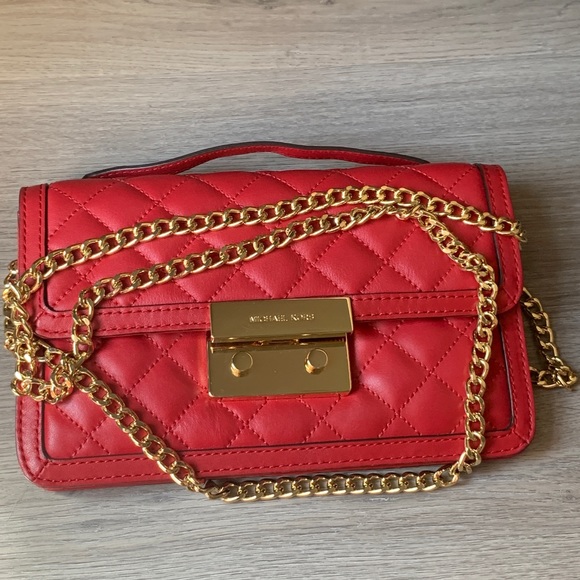 Michael Kors Small Sloan Quilted Messenger Bag - Picture 4 of 6